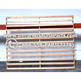 WOOD BACKRESTS - HEMLOCK WOOD BACKREST ( 34" x 43.2" ) 1