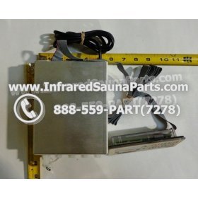 COMPLETE CONTROL POWER BOX WITH CONTROL PANEL - COMPLETE CONTROL POWER BOX  O-SAUNA INFRARED SAUNA WITH CONTROL PANEL 9