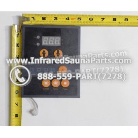CIRCUIT BOARDS WITH  FACE PLATES - CIRCUIT BOARD WITH FACEPLATE CLEARLIGHT INFRARED SAUNA WO45A-SPCB STYLE 1 2