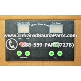 FACE PLATES - FACEPLATE FOR CIRCUIT BOARD HYDRA INFRARED SAUNA NYSN3DB F1.3 1