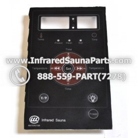 FACE PLATES - FACEPLATE FOR CIRCUIT BOARD HYDRA INFRARED SAUNA 06S065 1