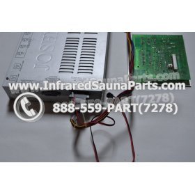 COMPLETE CONTROL POWER BOX WITH CONTROL PANEL - COMPLETE CONTROL POWER BOX VIDAL INFRARED SAUNA STYLE 3 WITH ONE CONTROL PANEL 4