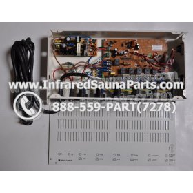 COMPLETE CONTROL POWER BOX 110V / 120V - COMPLETE CONTROL POWER BOX 110V / 120V WATERSTAR  INFRARED SAUNA STYLE 4 11