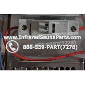 COMPLETE CONTROL POWER BOX 110V / 120V - COMPLETE CONTROL POWER BOX 110V / 120V LONGEVITY INFRARED SAUNA STYLE 1 11