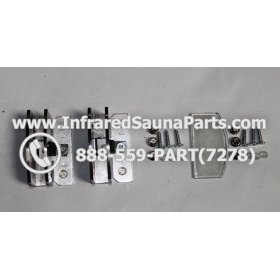 DOOR HINGES - GLASS DOOR HINGE STYLE 5 COMPLETE SET 4