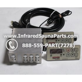 COMPLETE CONTROL POWER BOX WITH CONTROL PANEL - COMPLETE CONTROL POWER BOX AIRWALL WITHOUT HIGH LIMIT SWITCH WITH TWO CONTROL PANEL 1
