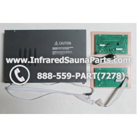 COMPLETE CONTROL POWER BOX WITH CONTROL PANEL - COMPLETE CONTROL POWER BOX 110V 120V WITH 8 CIRCUIT BOARD PINS  TWO CONTROL PANEL 7