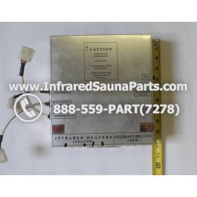COMPLETE CONTROL POWER BOX 110V / 120V - COMPLETE CONTROL POWER BOX 110V / 120V INFINITY INFRARED SAUNA 11