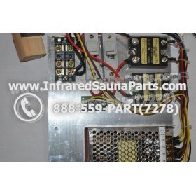 COMPLETE CONTROL POWER BOX 220V / 240V - COMPLETE CONTROL POWER BOX   220V / 240V LONGEVITY INFRARED SAUNA STYLE 8 11
