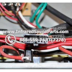 COMPLETE CONTROL POWER BOX 220V / 240V - COMPLETE CONTROL POWER BOX 220V / 240V WATERSTAR INFRARED SAUNA STYLE 8 5