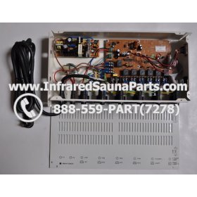 COMPLETE CONTROL POWER BOX 220V / 240V - COMPLETE CONTROL POWER BOX 220V / 240V MASTERSAUNA INFRARED SAUNA STYLE 4 5
