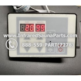 COMPLETE CONTROL POWER BOX WITH CONTROL PANEL - COMPLETE CONTROL POWER BOX  INFRARED SAUNA MODEL H1709011 H1502D1 WITH ONE CONTROL PANEL 9