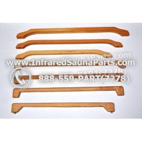 WOOD HANDLES + TOWEL HANDLES - HEMLOCK WOOD TOWEL HANDLE ( 20" x 2" ) 1