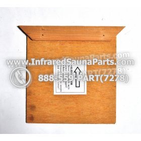 WOOD VENTS - HEMLOCK WOOD SLIDING DOOR COVER STYLE 1 4