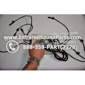 COMPLETE CONTROL POWER BOX 110V / 120V - COMPLETE CONTROL POWER BOX 110V / 120V FED INTL.INFRARED SAUNA WITH 8 HEATER PLUGS v2 11
