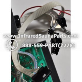 COMPLETE CONTROL POWER BOX WITH CONTROL PANEL - COMPLETE CONTROL POWER BOX 110V / 120V WITH 7 CIRCUIT BOARD PINS 6 FEMALE PLUGS WITH TWO CONTROL PANELS 12