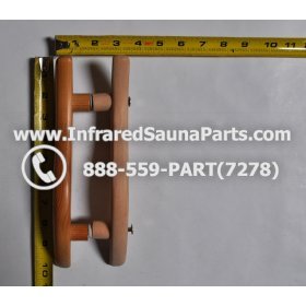 WOOD HANDLES + TOWEL HANDLES - HEMLOCK WOOD DOOR HANDLE STYLE 5 3