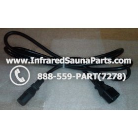 PLUG IN WIRES - PLUG IN WIRES - 1 FEMALE AND 1 MALE PLUG 9