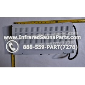 COMPLETE CONTROL POWER BOX WITH CONTROL PANEL - COMPLETE CONTROL POWER BOX GAIA INFRARED SAUNA STYLE 1 WITH ONE CONTROL PANEL 4