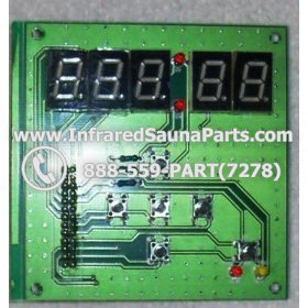 CIRCUIT BOARDS / TOUCH PADS - CIRCUIT BOARD  TOUCHPAD HOTWIND INFRARED SAUNA 06S064 1
