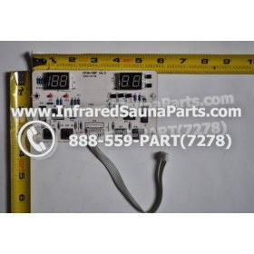CIRCUIT BOARDS / TOUCH PADS - CIRCUIT BOARD  TOUCHPAD SAUNA SUPPLY WORLD INFRARED SAUNA  NYSN-DBF V6.0 WITH WIRE 2