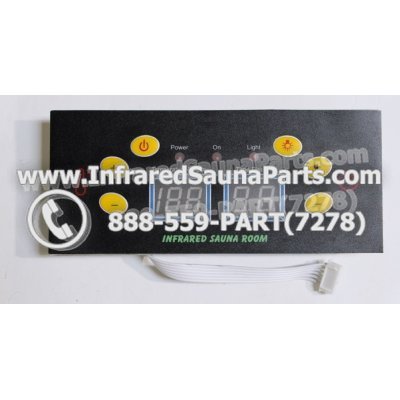 CIRCUIT BOARDS WITH  FACE PLATES - CIRCUIT BOARD WITH FACEPLATE SAUNASPA INFRARED SAUNA WITH WIRE 1