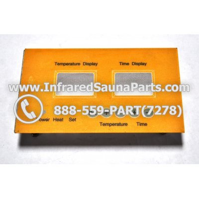 FACE PLATES - FACEPLATE FOR CIRCUIT BOARD ZENAWAKENING INFRARED SAUNA  WSP4 1