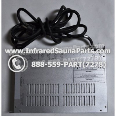 COMPLETE CONTROL POWER BOX 110V / 120V - COMPLETE CONTROL POWER BOX 110V / 120V WATERSTAR  INFRARED SAUNA STYLE 9 1