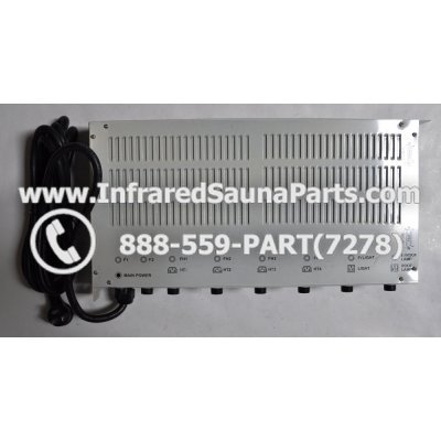 COMPLETE CONTROL POWER BOX 220V / 240V - COMPLETE CONTROL POWER BOX 220V / 240V HEALTHLAND  INFRARED SAUNA STYLE 4 1