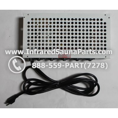 COMPLETE CONTROL POWER BOX 220V / 240V - COMPLETE CONTROL POWER BOX 220V / 240V MASTERSAUNA STYLE 6 1